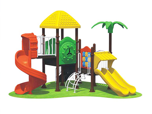 塑料兒童組合滑梯游樂(lè)設(shè)備